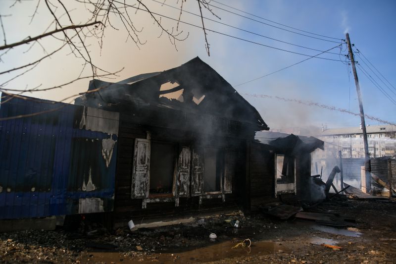 House Fire Recovery detail